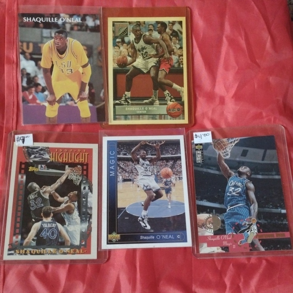 Shaq basketball cards